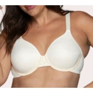 Vanity Fair #76380 'Beauty Back Full Figure' Underwire Bra, Size 40D, Ivory